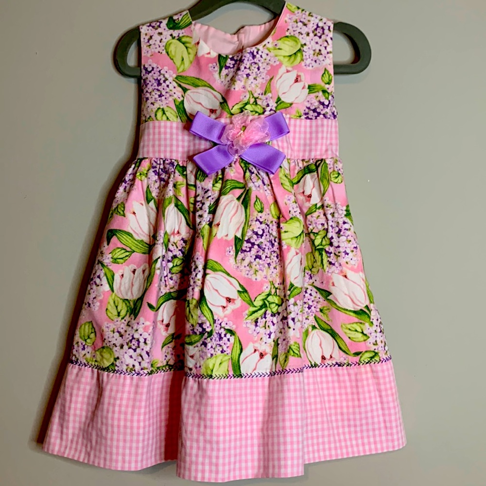 Kids Size 4 Floral Dress